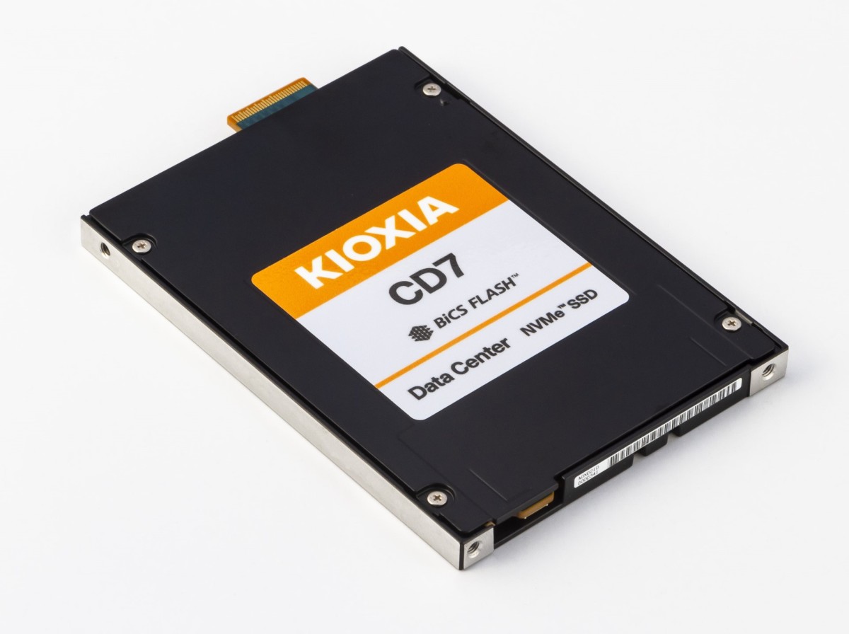 KIOXIA launches data centre NVMe E3.S SSDs on HPE systems 